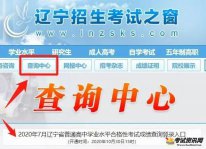 重磅！2020年7月辽宁省可以查询学业水平合格性考试成绩了！